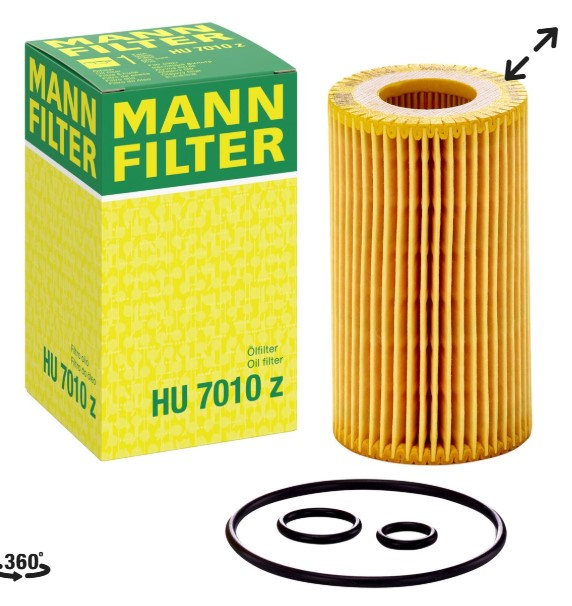 YAG FILTRESI  MERCEDES E 250 651 180 0009